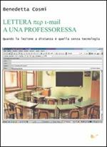 Lettera per e-mail a una professoressa