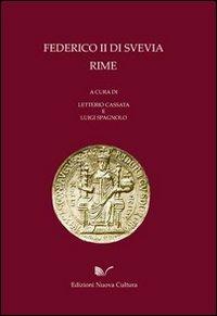 Federico II di Svevia. Rime - copertina