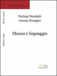 Musica e linguaggio - Pierluigi Petrobelli - copertina