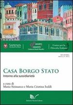 Casa borgo stato intorno alla sussidiarietà
