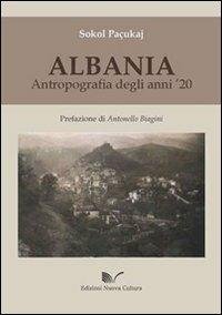 Albania. Antropografia degli anni '20 - Sokol Paçukaj - copertina