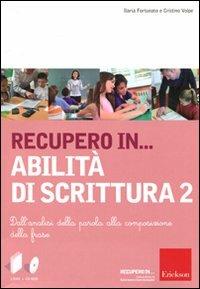 Recupero in abilità di scrittura 2