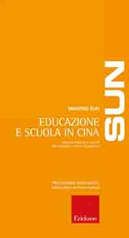 Educazione e scuola in Cina - Miantao Sun - copertina