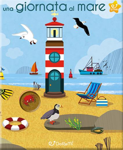 Una giornata al mare. Guarda e scopri. Ediz. illustrata - copertina