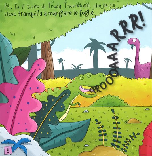 Il grande libro delle storie di dinosauri. Ediz. a colori - Miles Kelly,Fran Bromage - 2