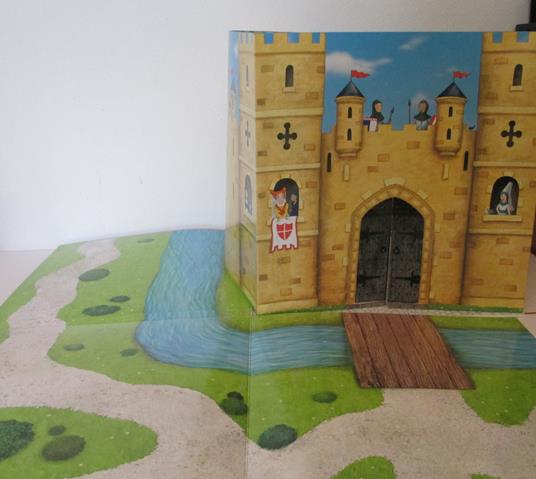 Il castello medievale. Costruisci & gioca. Ediz. a colori - Miles Kelly - 2