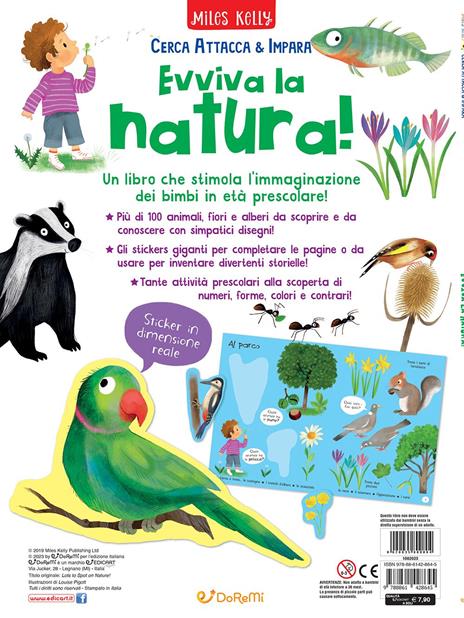 Evviva la natura! Cerca attacca & impara. Con adesivi. Ediz. a colori - 4