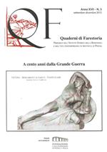 Quaderni di Farestoria (2015). Vol. 3: A cento anni dalla grande guerra.