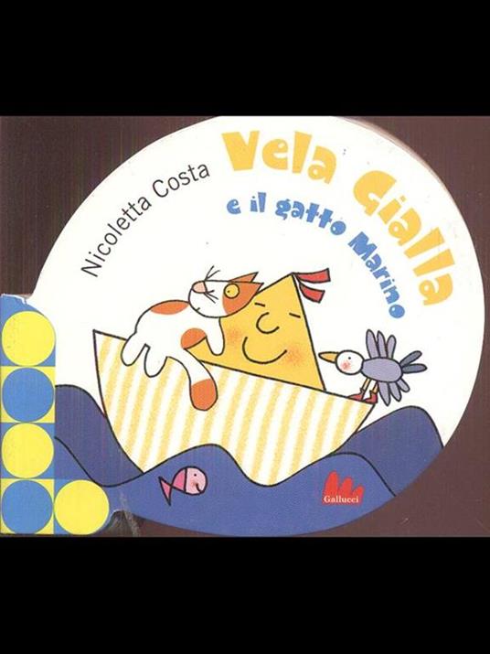 Vela gialla e il gatto Marino - Nicoletta Costa - copertina
