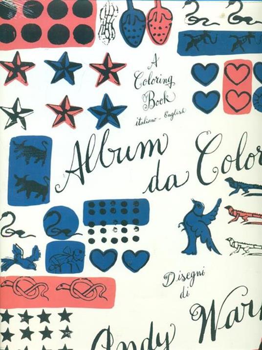Album da colorare. Ediz. italiana e inglese - Andy Warhol - 2