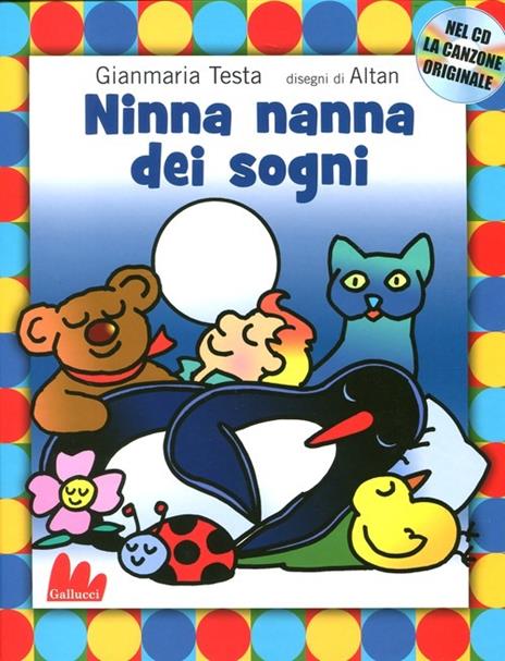 Ninna nanna dei sogni. Ediz. illustrata. Con CD Audio - Gianmaria Testa,Altan - copertina