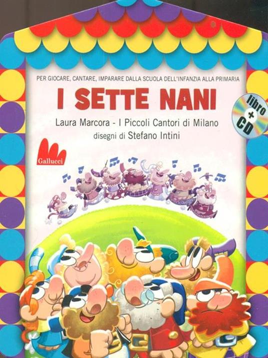 I sette nani. Ediz. illustrata. Con CD Audio - Laura Marcora - 3