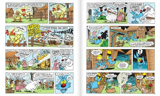 Lupo Alberto. Tre storie a colori. La piccola bottega degli errori. Vol. 8 - Silver - 2