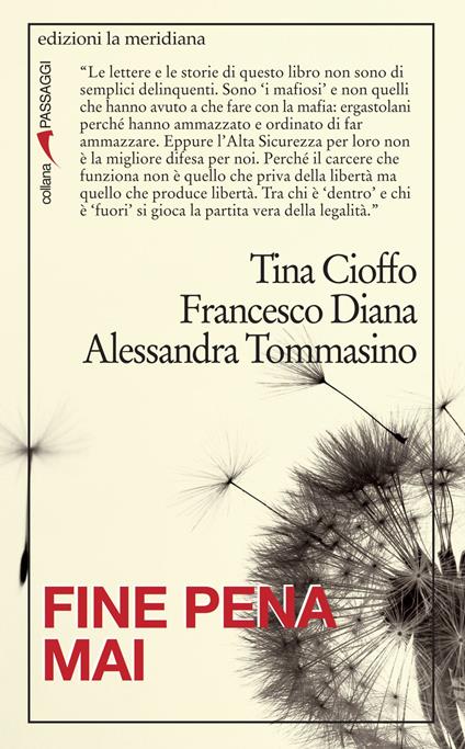 Fine pena mai. Storie di chi ha scoperto la «legalità» dietro le sbarre - Tina Cioffo,Francesco Diana,Alessandra Tommasino - copertina