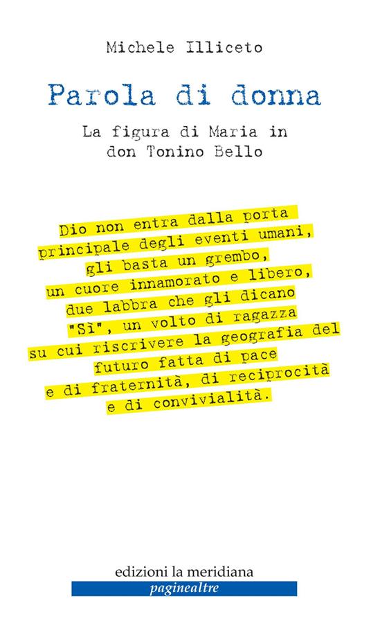 Parola di donna. La figura di Maria in don Tonino Bello - Michele Illiceto - ebook