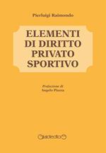 Elementi di diritto privato sportivo