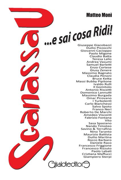 Sganassau... e sai cosa ridi! - Matteo Monì - copertina