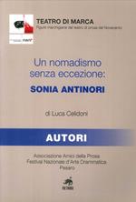 Un nomadismo senza eccezione. Sonia Antinori