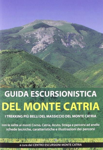 Guida escursionistica del monte Catria - copertina