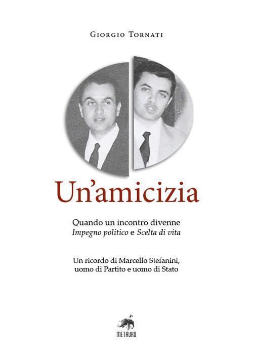 Un'amicizia. Quando un incontro divenne impegno politico e scelta di vita. Un ricordo di Marcello Stefanini, uomo di Partito e uomo di Stato - Giorgio Tornati - copertina