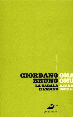 La cabala e l'asino - Giordano Bruno - copertina