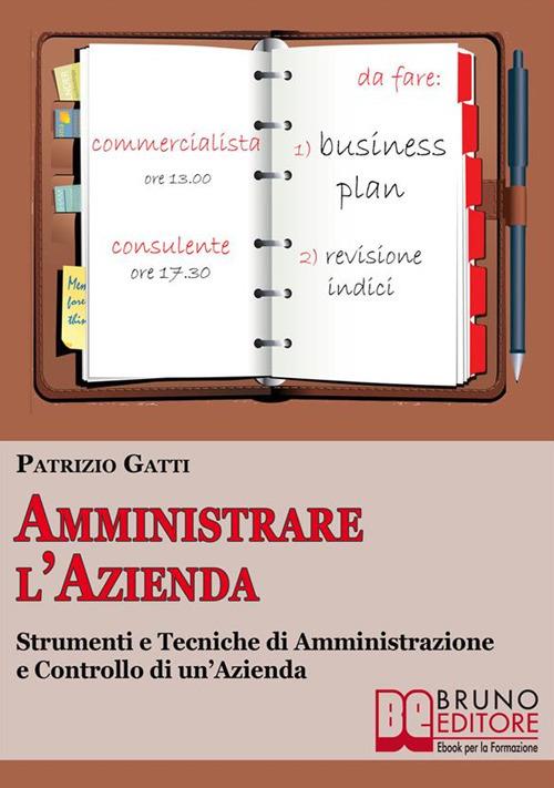 Amministrare l'azienda. Strumenti e tecniche di amministrazione e controllo di un'azienda - Patrizio Gatti - ebook