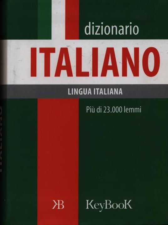 Dizionario italiano - copertina