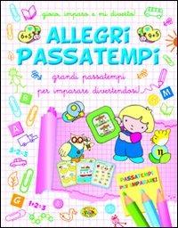 Allegri passatempi - copertina