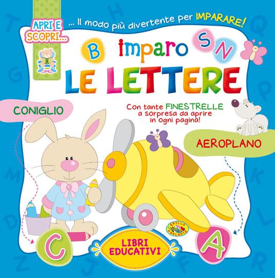 Imparo le lettere. Ediz. illustrata - copertina