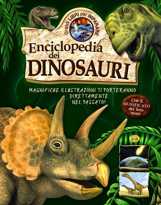 Enciclopedia dei dinosauri - copertina