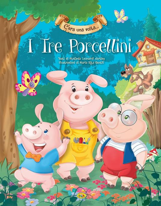 I tre porcellini - copertina