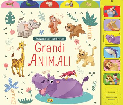 Grandi animali. Ediz. a colori - copertina
