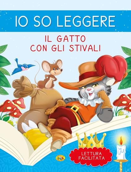 Il gatto con gli stivali. Stampatello maiuscolo. Ediz. a colori - copertina