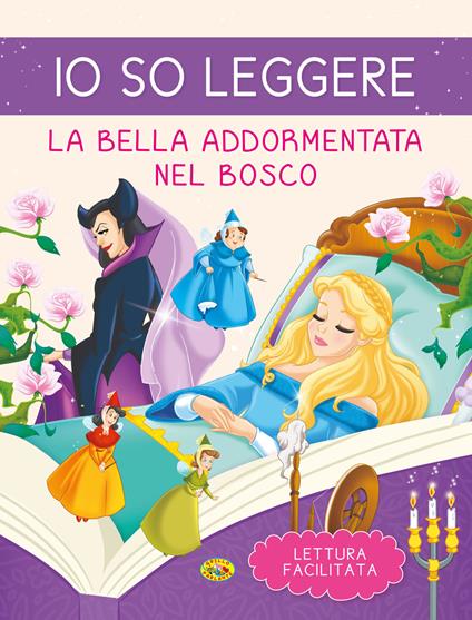 La bella addormentata nel bosco. Stampatello maiuscolo. Ediz. a colori - copertina