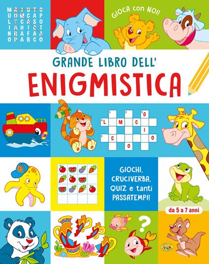 Grande libro dell'enigmistica - copertina