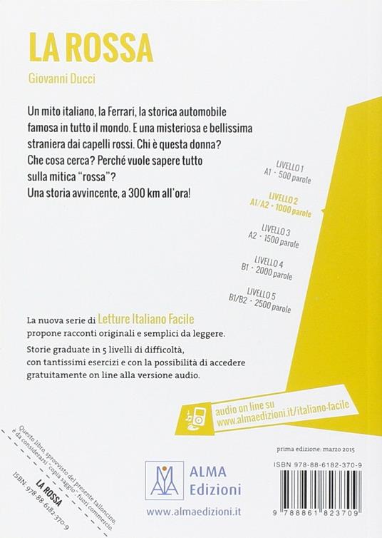 La rossa. Con CD Audio - Giovanni Ducci - 2