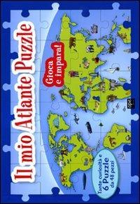 Il mio atlante puzzle. Libro puzzle - copertina