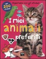 I miei animali preferiti. Impariamo con gli sticker. Ediz. illustrata