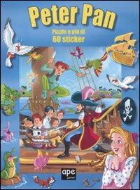 Peter Pan. Libro puzzle. Con adesivi - copertina