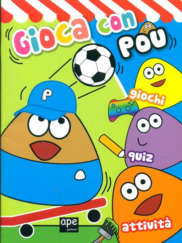 Gioca con Pou. Giochi, quiz, attività. Ediz. illustrata