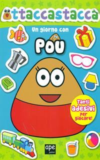 Un giorno con Pou. Attaccastacca. Con adesivi. Ediz. illustrata