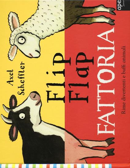 Fattoria. Flip flap - Axel Scheffler - copertina