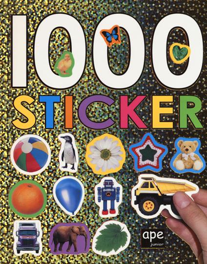 1000 sticker. Ediz. illustrata - copertina