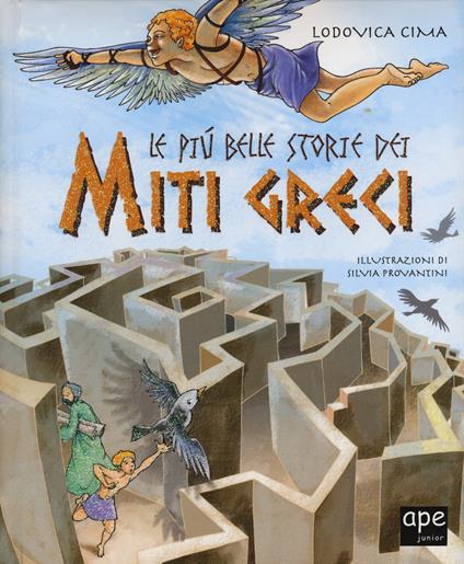 Le più belle storie dei miti greci - Lodovica Cima - copertina