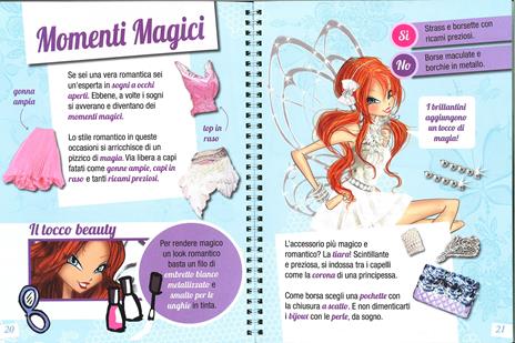 Design book romantic. Winx Fairy Couture. Con adesivi. Ediz. illustrata - 6