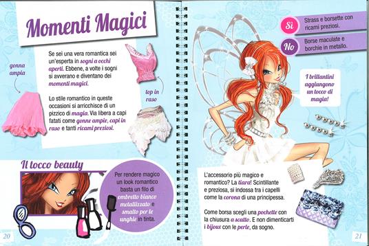 Design book romantic. Winx Fairy Couture. Con adesivi. Ediz. illustrata - 6
