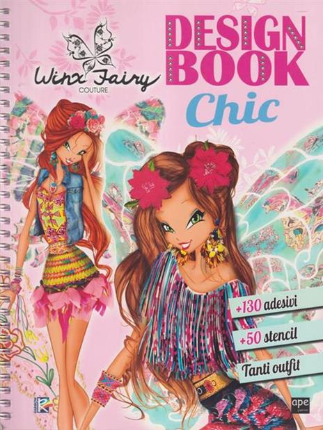 Design book chic. Winx Fairy Couture. Ediz. illustrata - copertina