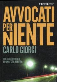 Avvocati per niente - Carlo Giorgi - copertina