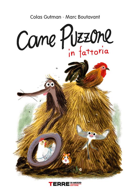 Cane Puzzone in fattoria - Colas Gutman - copertina