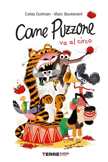 Cane puzzone va al circo - Colas Gutman - copertina